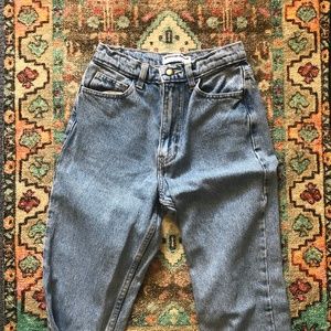 American Apparel High-Waist Jeans